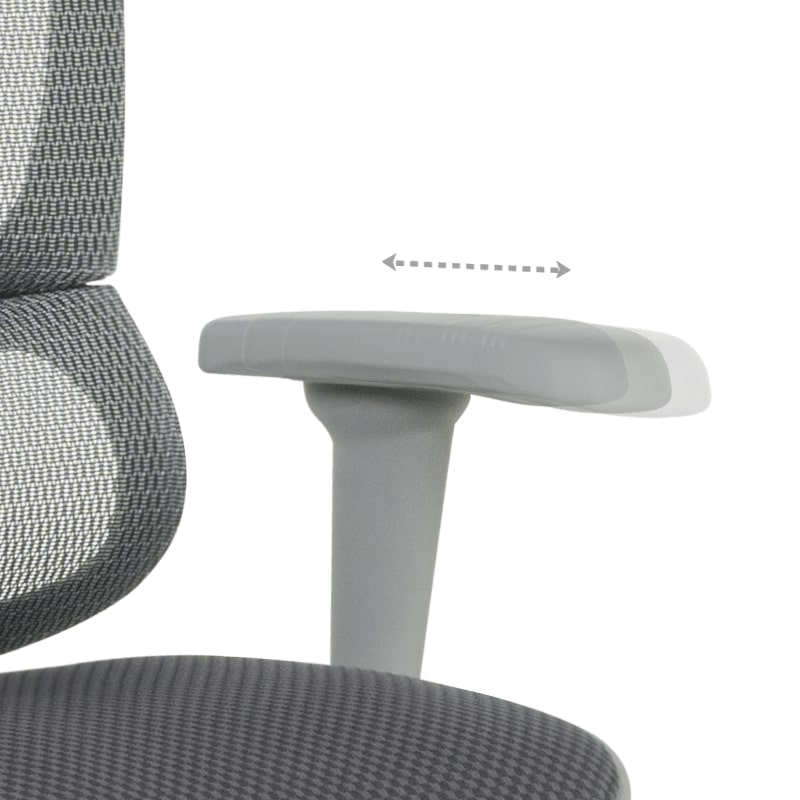 Ергономичен стол Carmen IOO Ultra сив